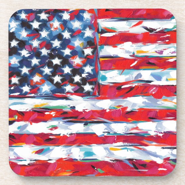 American Flag Coaster (Front)