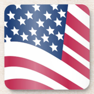 AMERICAN FLAG COASTER