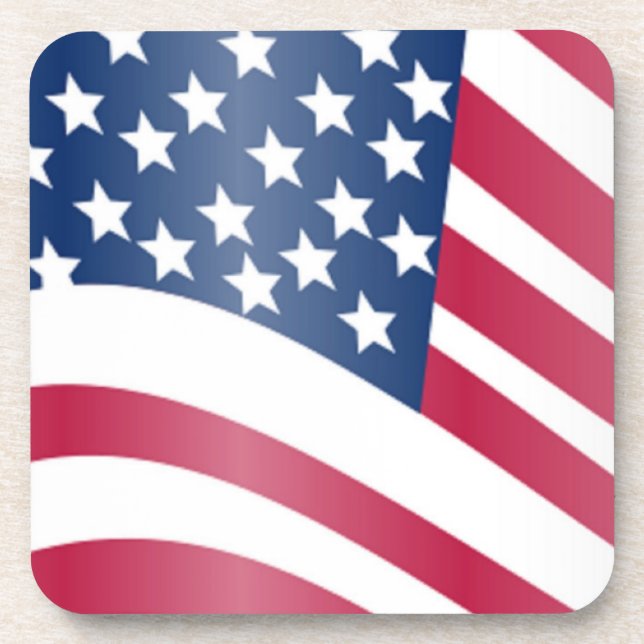 AMERICAN FLAG COASTER (Front)