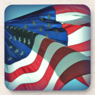 American Flag Coaster