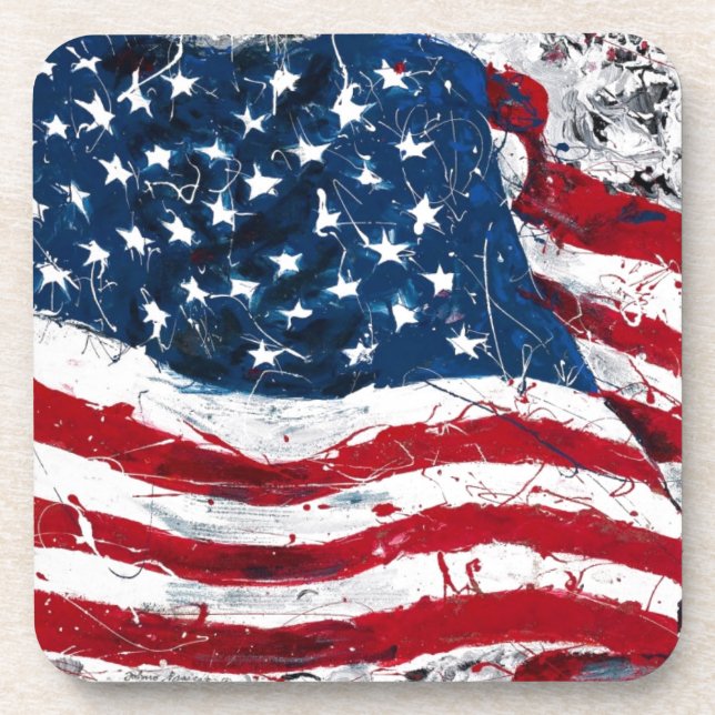 American Flag Coaster (Front)