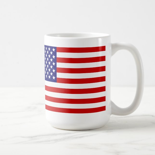 American flag coffee mug (Right)