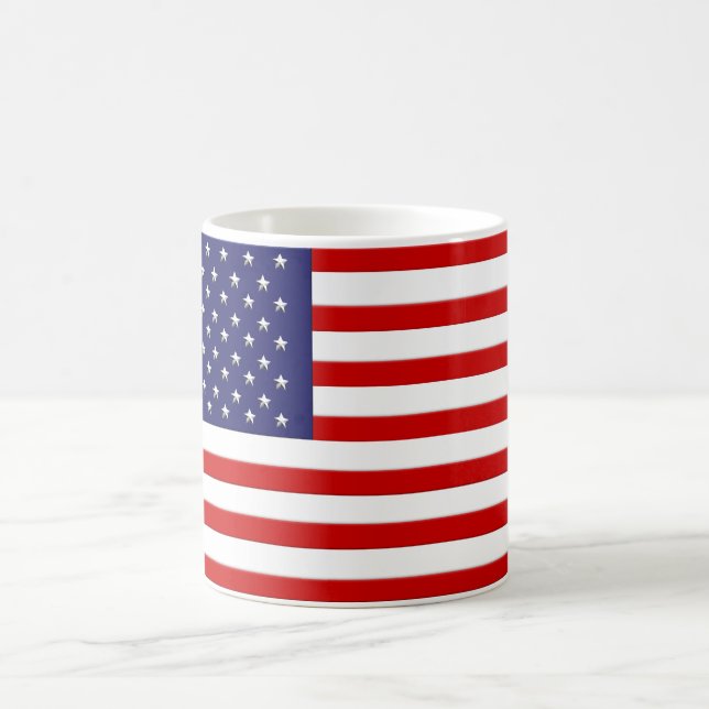 American Flag Coffee Mug (Center)
