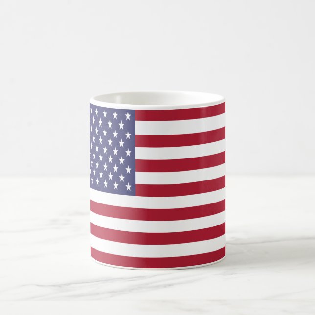 American Flag Coffee Mug (Center)