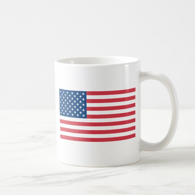 American Flag Coffee Mug (Right)