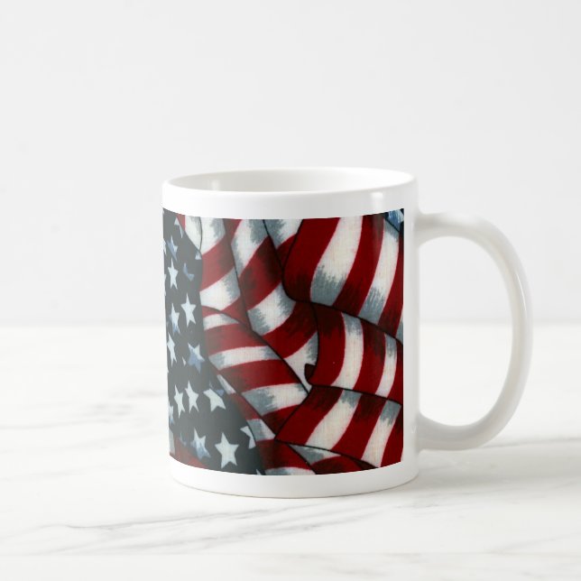 American Flag Coffee Mug (Right)