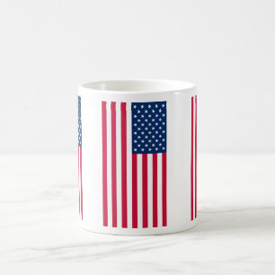 American Flag Coffee Mug USA Patriotic Gift