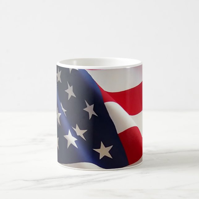 American Flag Coffee Mugs (Center)