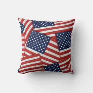 American Flag Collection Cushion