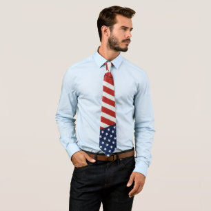 American Flag Collection Tie