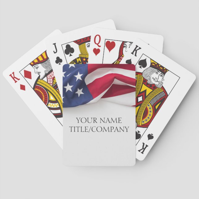 American Flag Company  Playing Cards (Back)