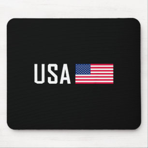 American Flag Cool Patriotic Men Women 4th Of July Mouse Pad