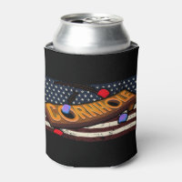American Flag Cornhole