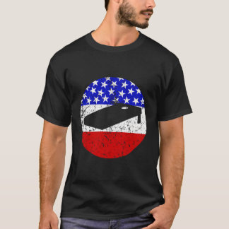 American Flag Cornhole Cornhole Board T-Shirt