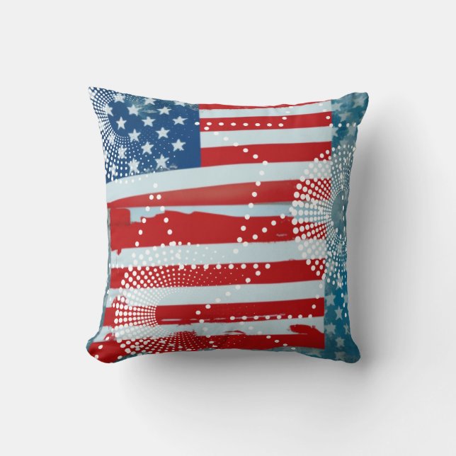 American Flag Cushion (Front)
