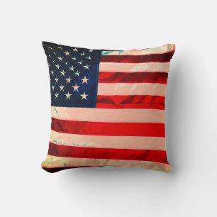 American Flag Cushion