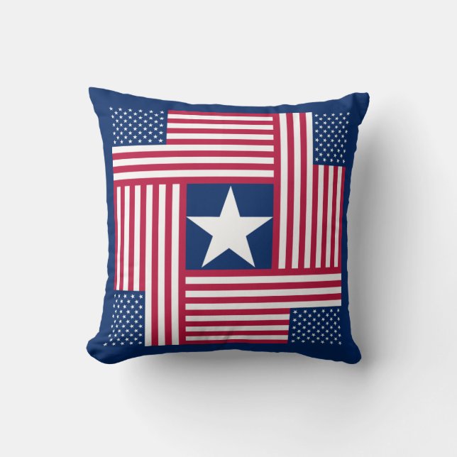 American Flag Cushion (Front)