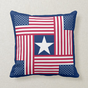 American Flag Cushion