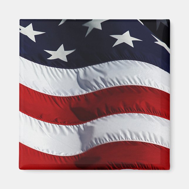 American Flag Customisable Magnet (Front)