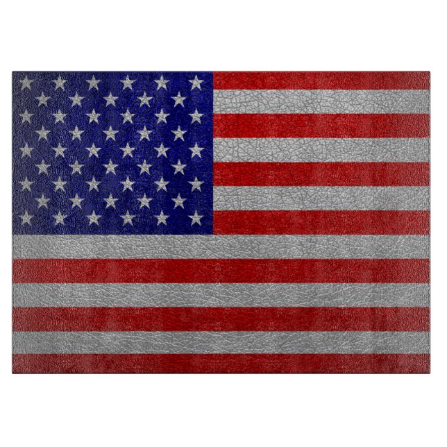 American Flag Cutting Board (Front)