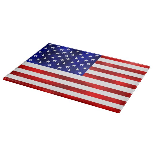 American Flag Cutting Board (Corner)