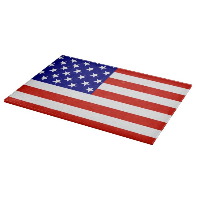 AMERICAN FLAG CUTTING BOARD (Corner)