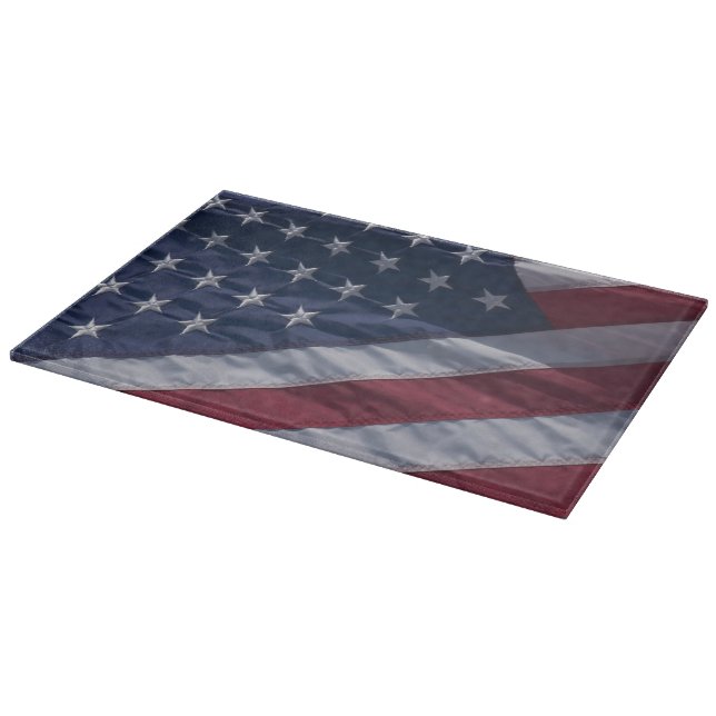 American flag. cutting board (Corner)