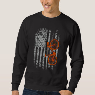 American Flag Cycling Sweatshirt