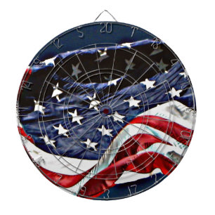 American Flag Dartboard