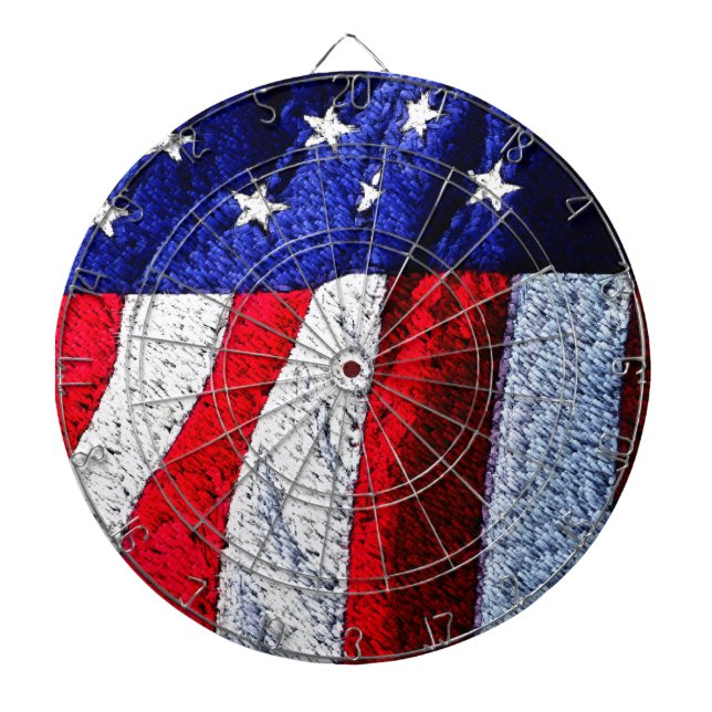 American Flag Dartboard (Front)