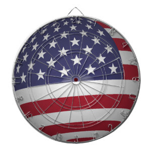 AMERICAN FLAG DARTBOARD