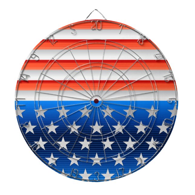 American Flag Dartboard (Front)