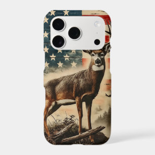 American Flag Deer Golf Patriotic Buck Wildlife D
