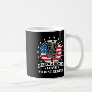 American Flag Disc Golf Search And Rescue 4th Of J Coffee Mug