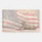 American Flag Dog Large Post it Notes