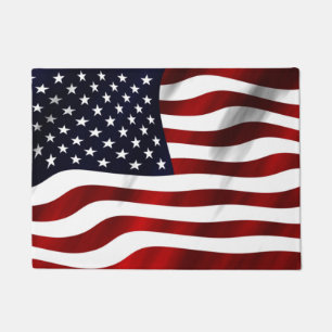 American Flag Doormat