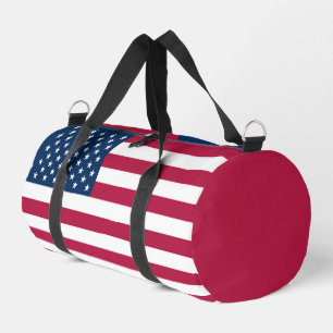 American flag duffle bag