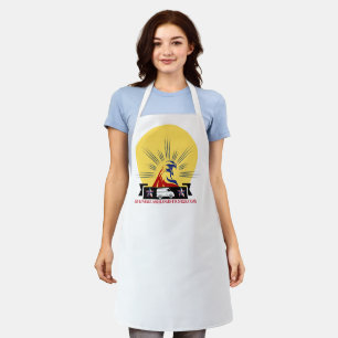 AMERICAN FLAG EAGLE AND THE SUN APRON