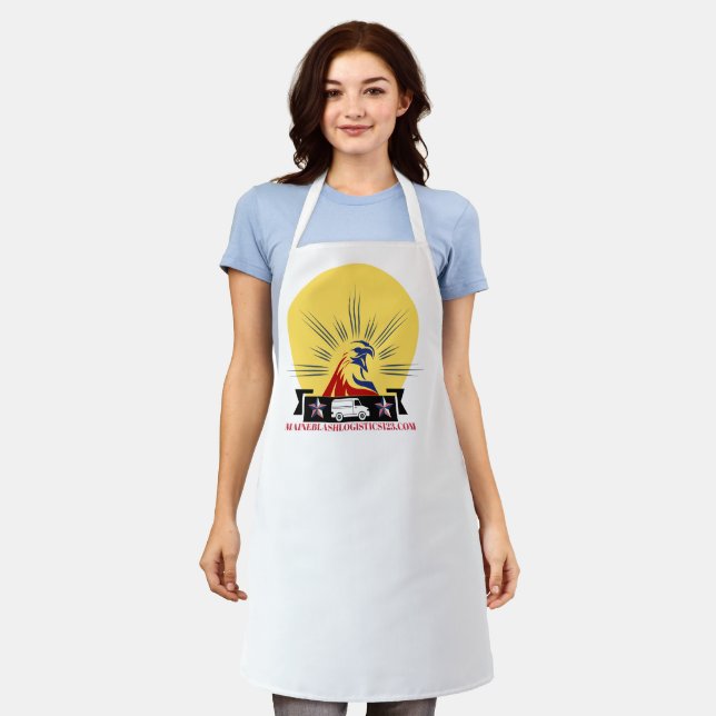AMERICAN FLAG EAGLE AND THE SUN APRON (Worn)
