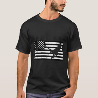 American Flag Eagle Hoodie Eagle Catch Fish Patrio T-Shirt