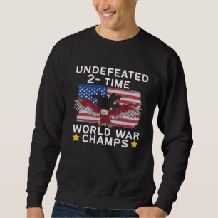American Flag Eagle World Champs Sweatshirt