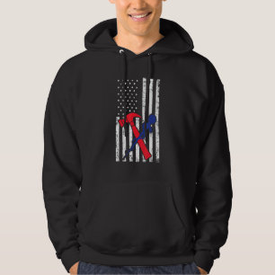 American Flag Emt Firefighter Emergency Medical Te Hoodie