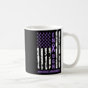 American Flag Enough Endoverdose International Awa Coffee Mug