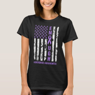 American Flag Enough Endoverdose International Awa T-Shirt