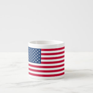 American Flag Espresso Mug