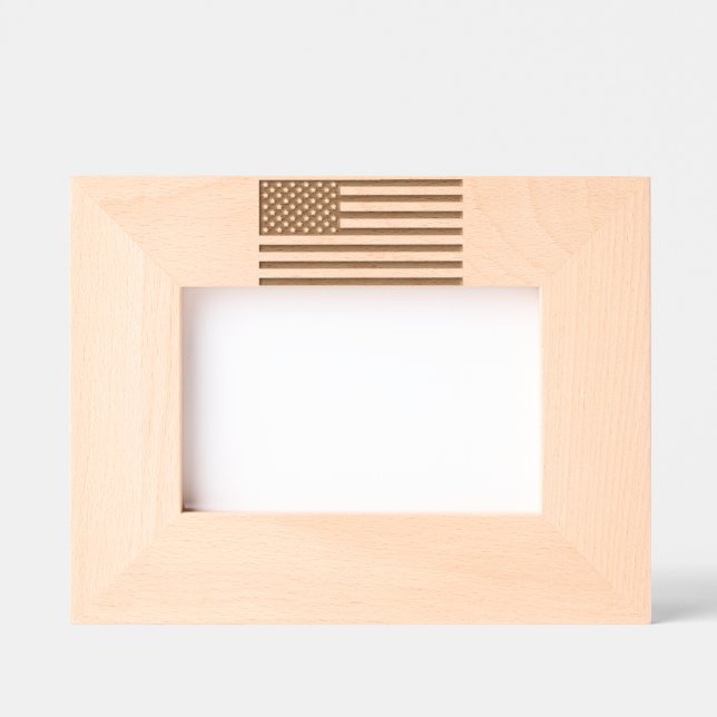 American Flag Etched Frames USA Patriotic (Front)