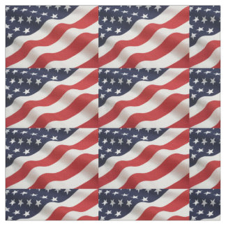 American Flag Fabric