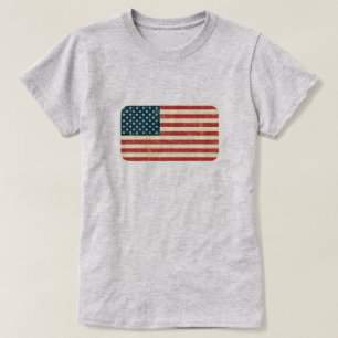 American Flag Faded T-Shirt