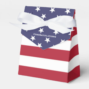 American Flag  Favour Box