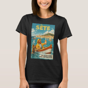 American Flag Fishing 4th of July T-Shirt